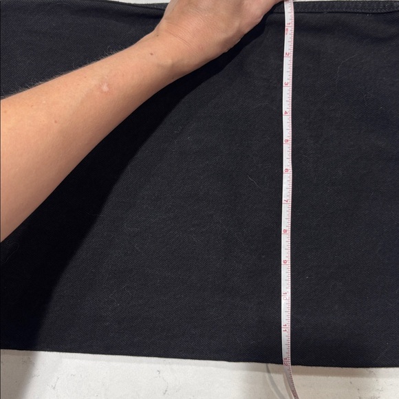 Madewell- Superwide-leg Jean in Black Size 28 - Picture 10 of 11